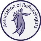 Logo of the Association of Reflexologists, symbolizing professional standards in reflexology.